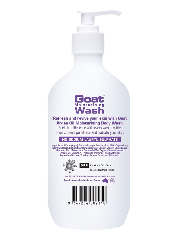 Argan Oil Goat Milk Body Wash - Goat Soap Australia - Goat is GOAT