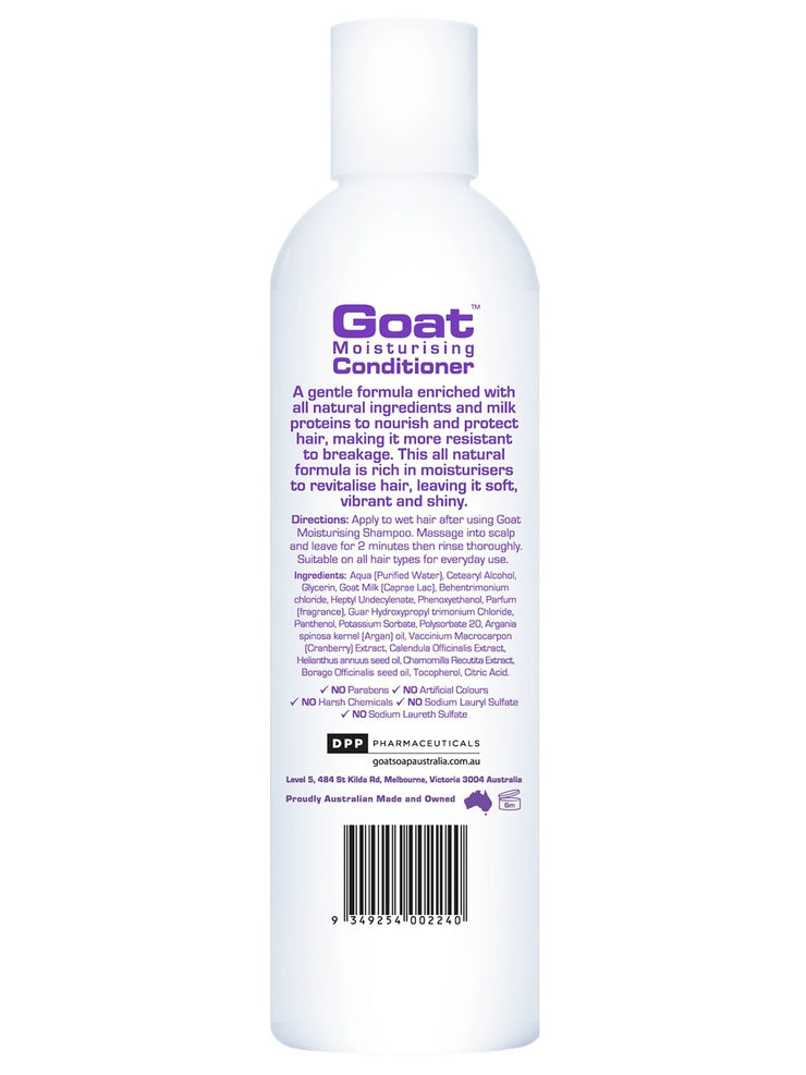 Argan Oil Goat Milk Conditioner - Goat Soap Australia - Goat is GOAT