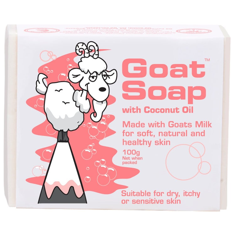 Coconut Oil Goat Milk Soap - Goat Soap Australia - Goat is GOAT