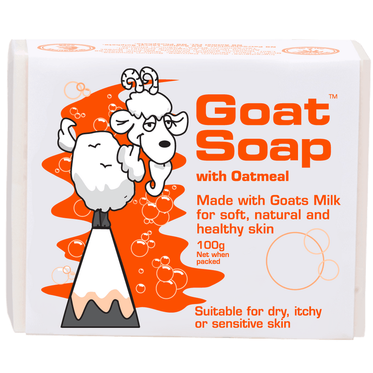 Colloidal Oatmeal Goat Milk Soap - Goat Soap Australia - Goat is GOAT