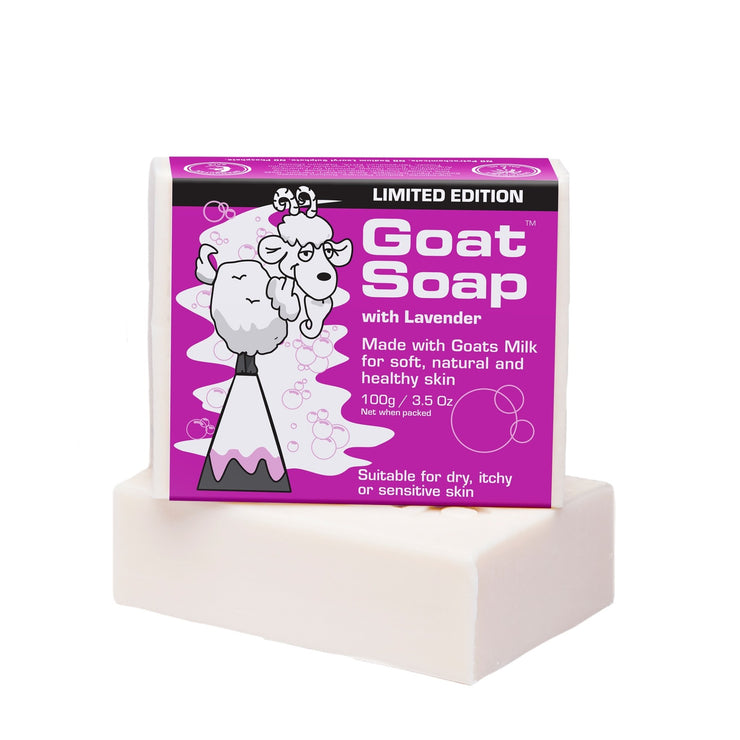 Lavender Goat Milk Soap - Goat Soap Australia - Goat is GOAT