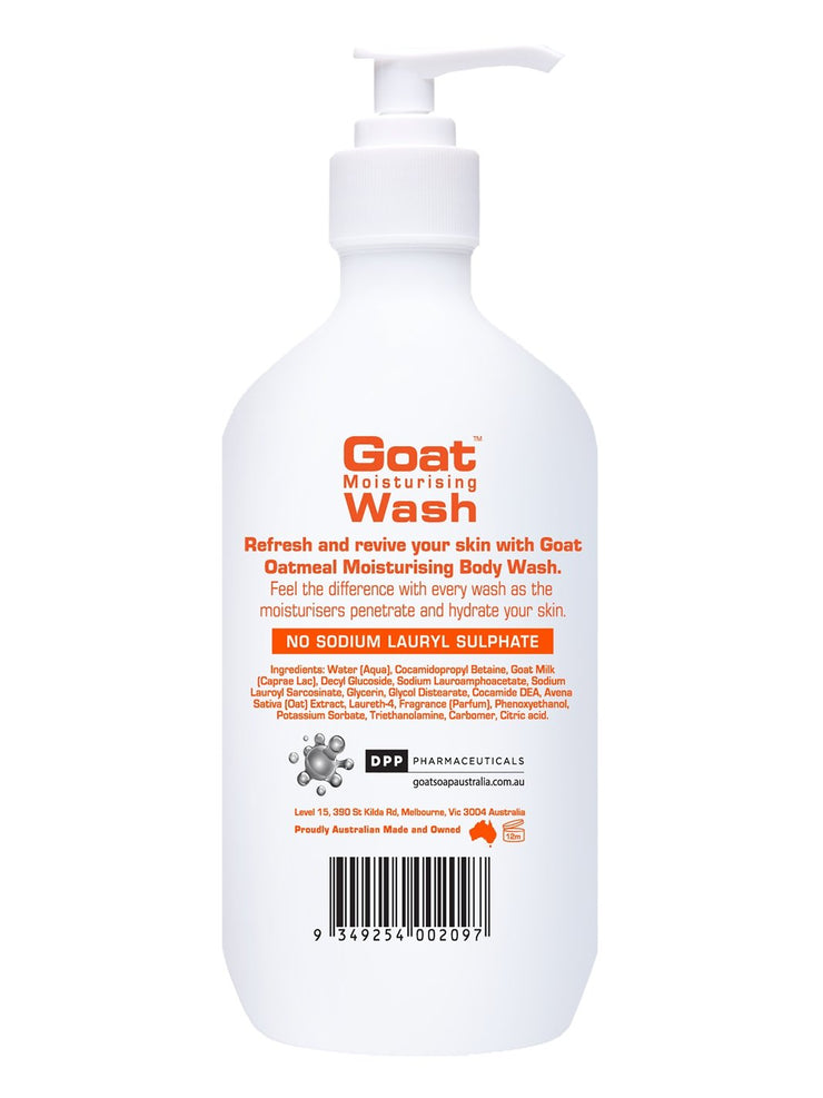 Oatmeal Goat Milk Body Wash - Goat Soap Australia - Goat is GOAT